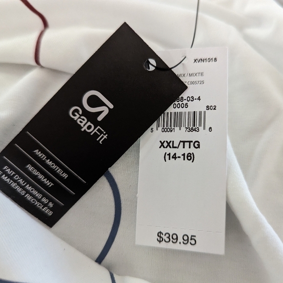 New Gap Kids Raglan Graphic Tee Shirt Long Sleeve Tee Hearts Size XXL 14 - Picture 5 of 9